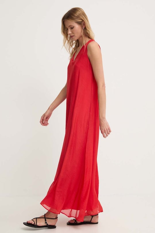 Answear Lab rochie maxi rosu d876.ijs