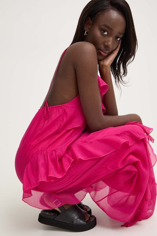 Φόρεμα Answear.LAB d825.ijs ροζ WZ24