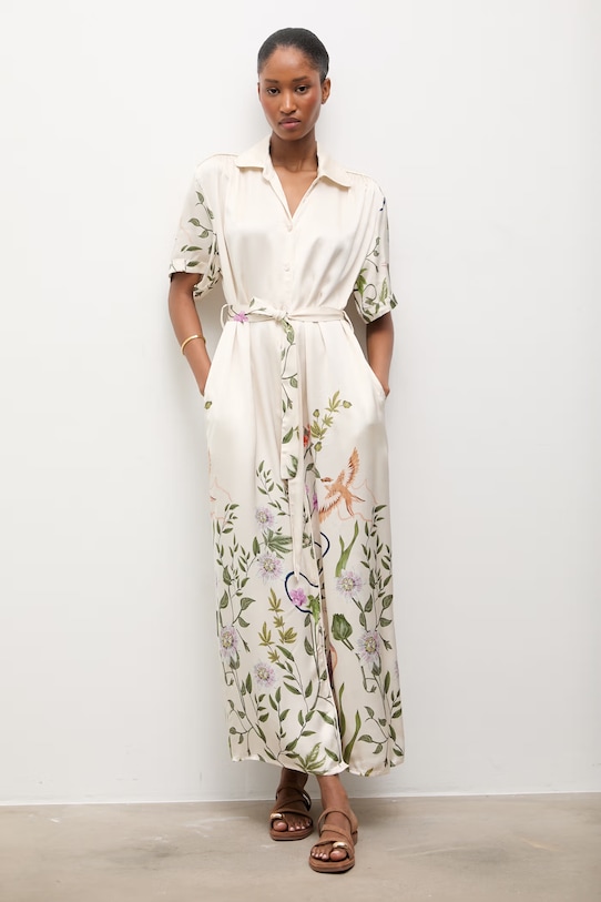 Answear.LAB sukienka casual beżowy d8562.ijs