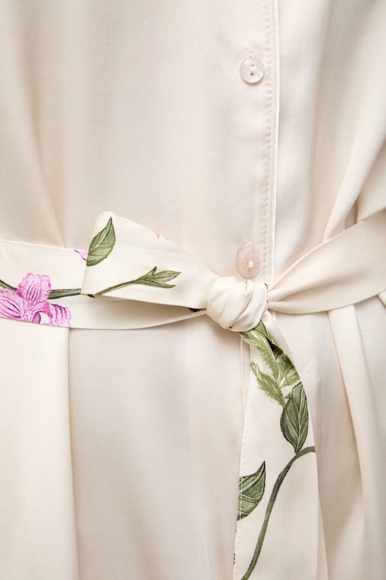 Answear.LAB sukienka d8562.ijs beżowy