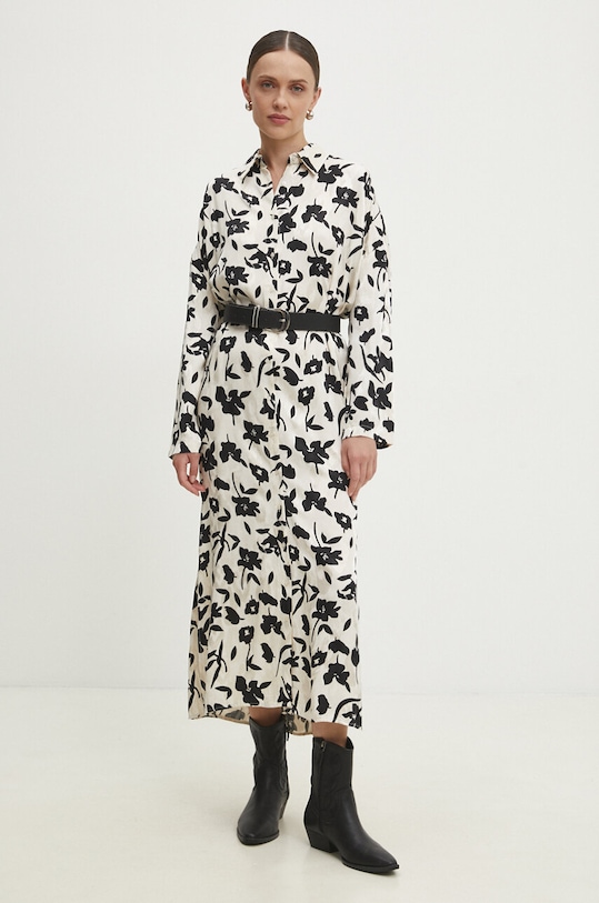 Сукня Answear.LAB 38821.th бежевий WZ24