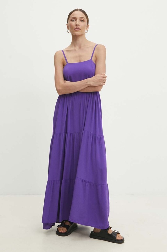 Answear Lab sukienka casual fioletowy 1579.tjs