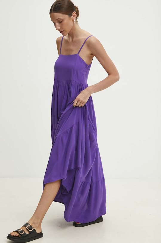 Answear Lab sukienka fioletowy 1579.tjs