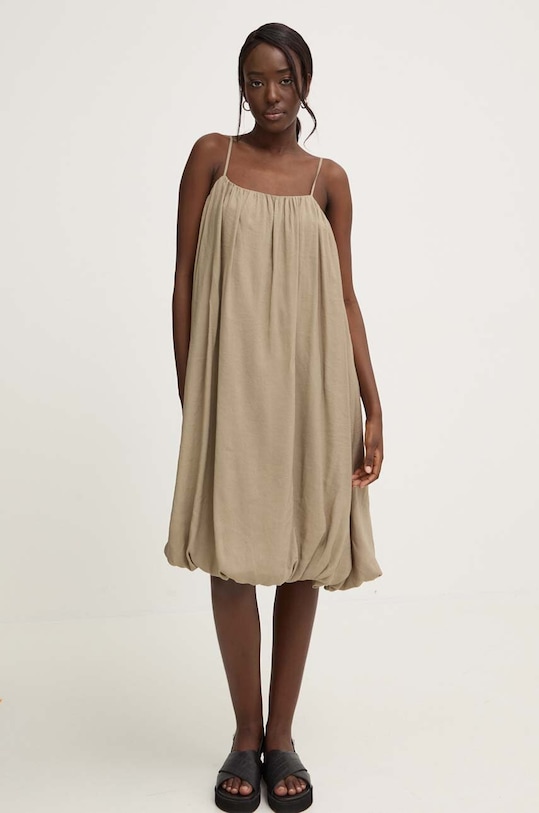 Answear.LAB sukienka 22522yr.FKK zielony WZ24