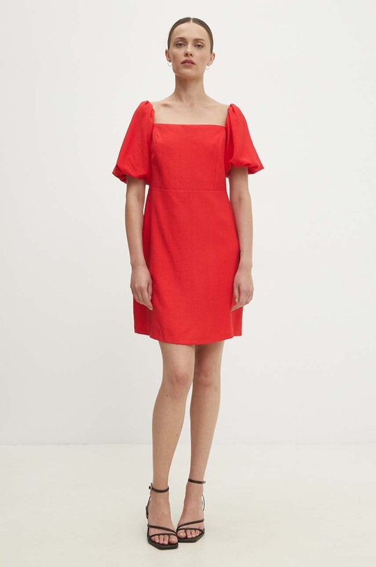 Šaty Answear.LAB mini červená 11002.TMS