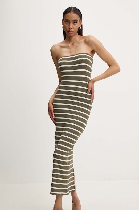 Answear Lab rochie verde 19194.TMS
