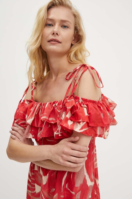 Answear Lab sukienka SNG1..TKK czerwony