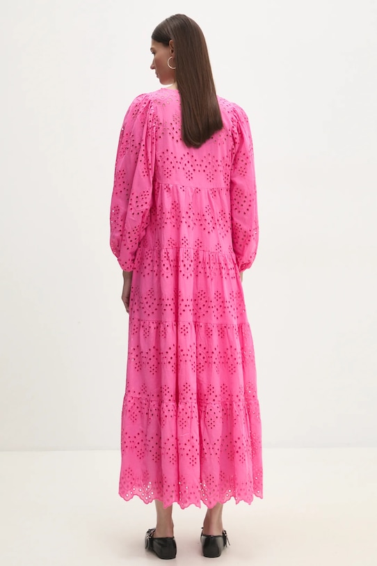 Îmbrăcăminte Answear Lab rochie din bumbac SNG16..TKK roz