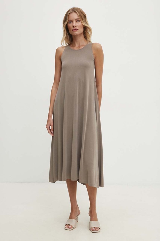 Šaty Answear.LAB béžová SNG18.TKK