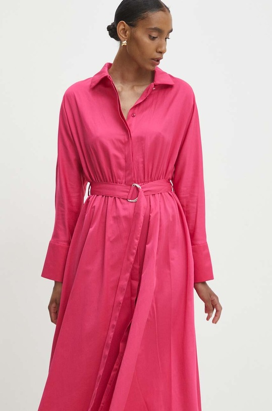 Bavlněné šaty Answear.LAB růžová SNG19.TKK