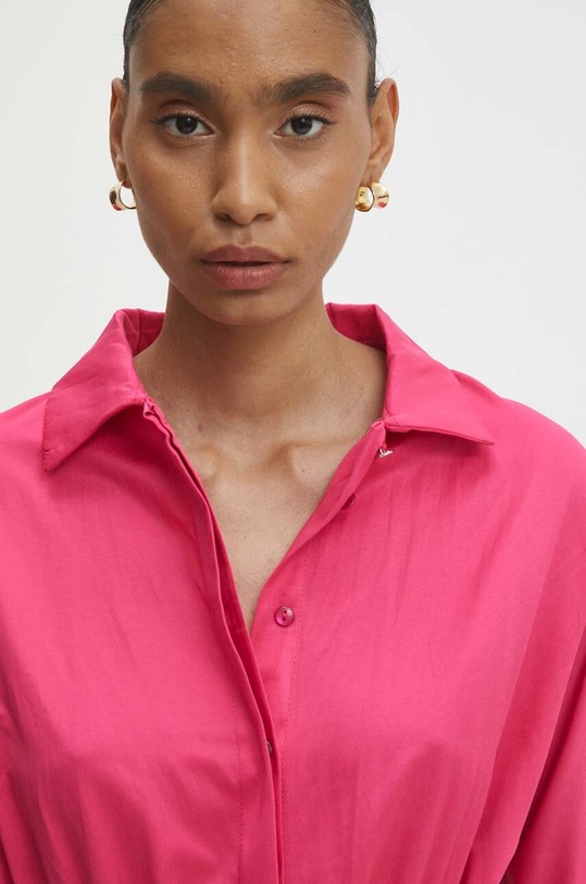 Bavlněné šaty Answear.LAB SNG19.TKK růžová