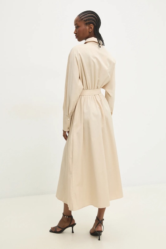 Odjeća Pamučna haljina Answear.LAB SNG19.TKK bež