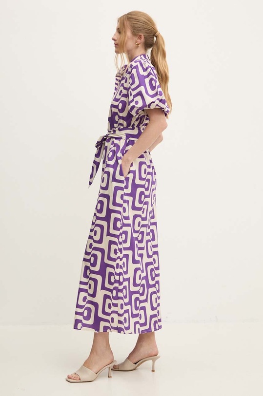 Answear Lab sukienka 95237ab.ijs fioletowy