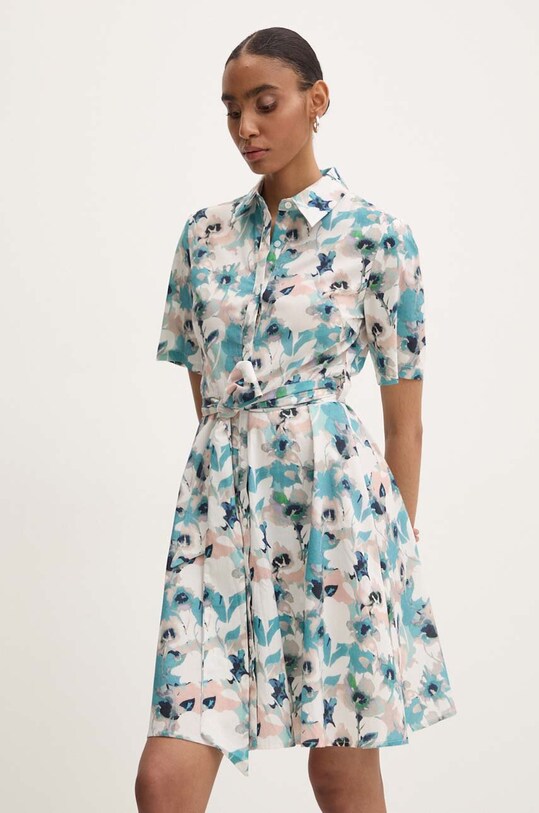 Answear Lab rochie din bumbac pk2723.ijs1 albastru WZ24