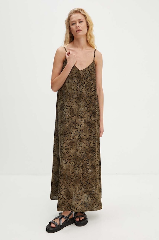 Answear Lab sukienka SSD04H.SNG.TJS brązowy WZ24