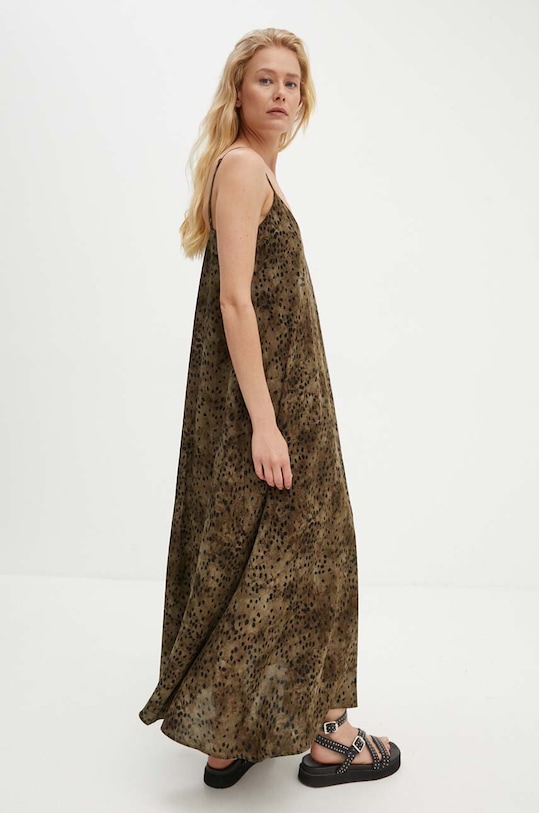 Odzież Answear Lab sukienka SSD04H.SNG.TJS brązowy