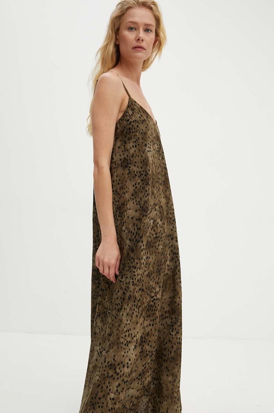 Answear Lab sukienka SSD04H.SNG.TJS brązowy