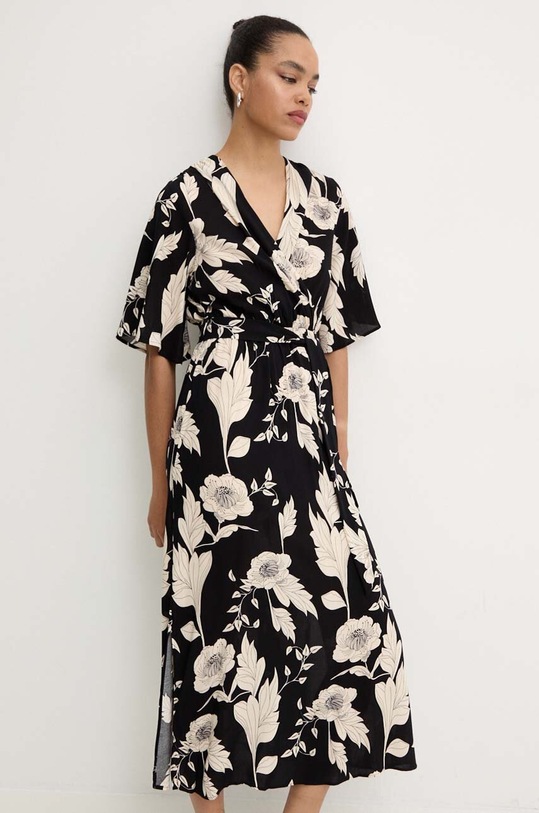 Answear Lab sukienka SD04J.SNG.TJS czarny WZ24