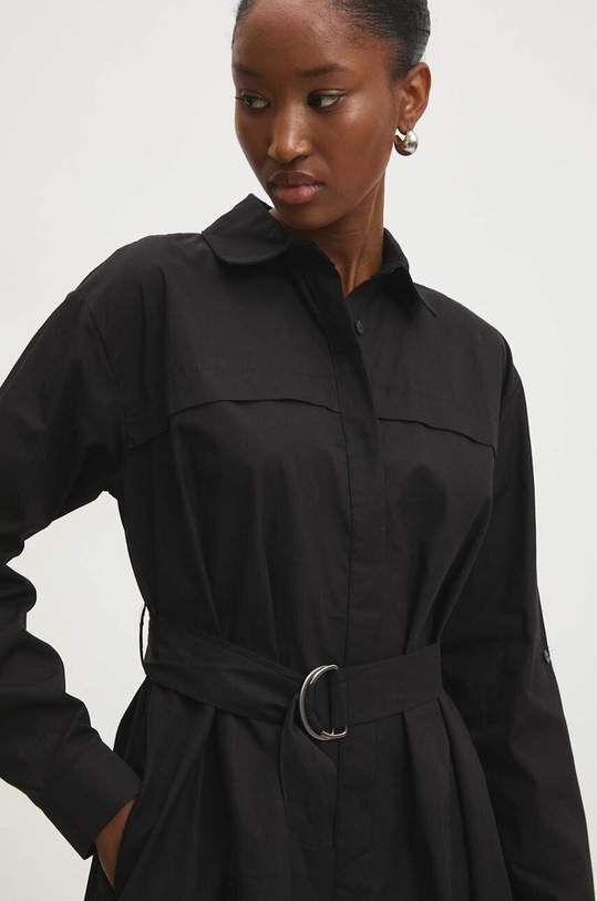 Bavlněné šaty Answear.LAB černá sng.ssd04l.tjs