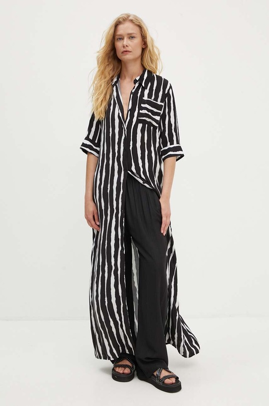 Haljina Answear.LAB casual crna sng1.ssd04m.tjs