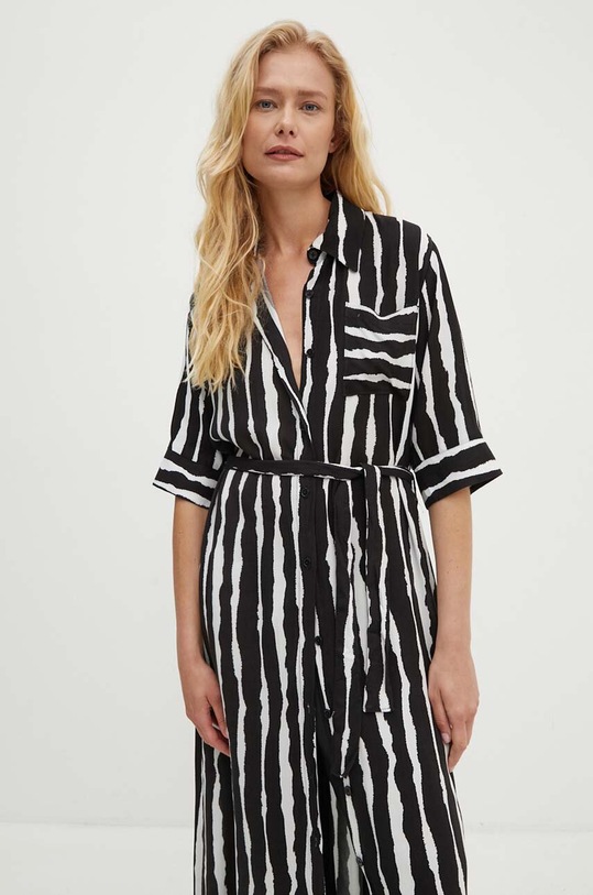 Haljina Answear.LAB sng1.ssd04m.tjs crna