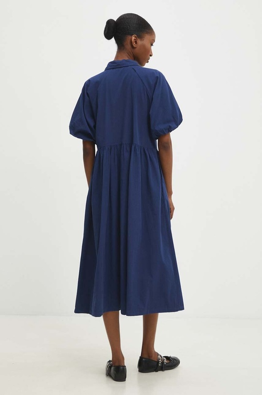 Îmbrăcăminte Answear Lab rochie din bumbac sng.ssd04n.tjs albastru