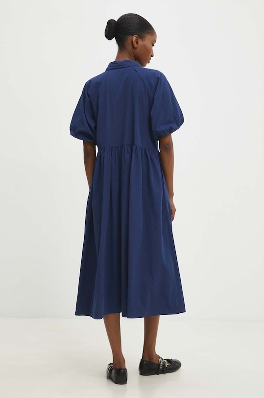 Îmbrăcăminte Answear Lab rochie din bumbac sng.ssd04n.tjs albastru