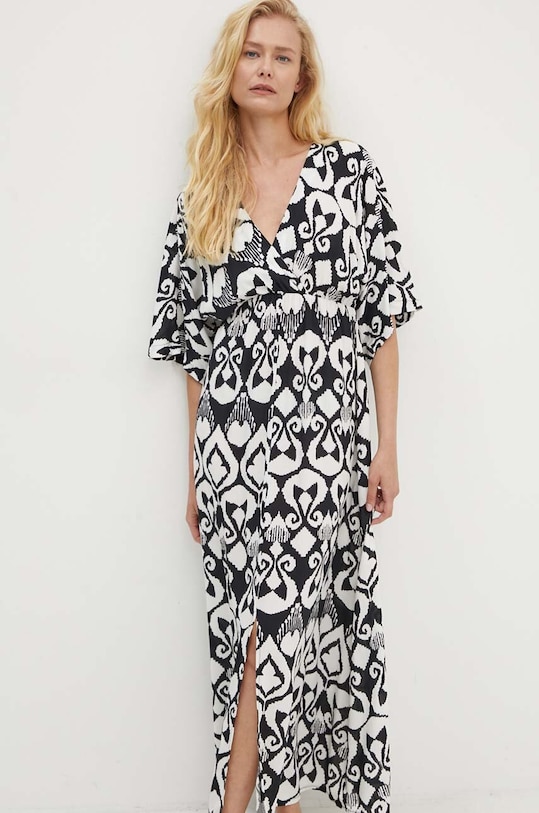 Answear Lab rochie maxi negru sng.ssd04r.tjs