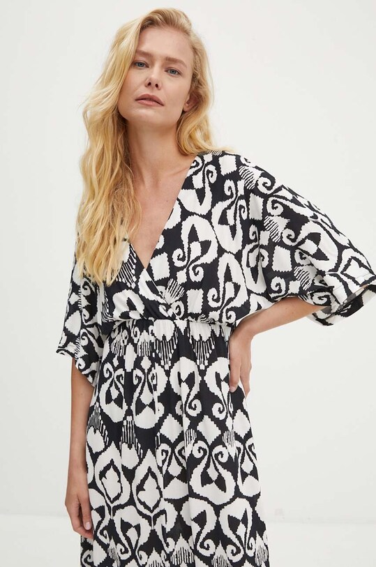 Answear Lab rochie sng.ssd04r.tjs negru