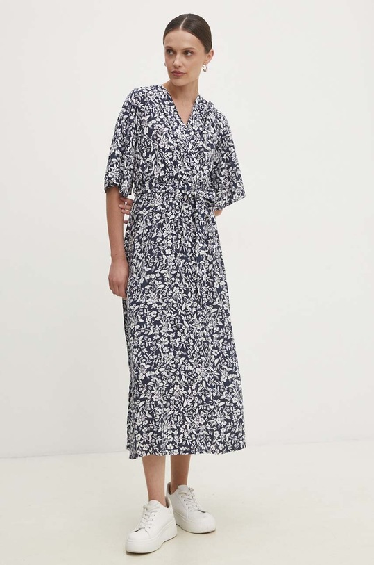 Šaty Answear.LAB ssd04s.sng.tjs námořnická modř WZ24