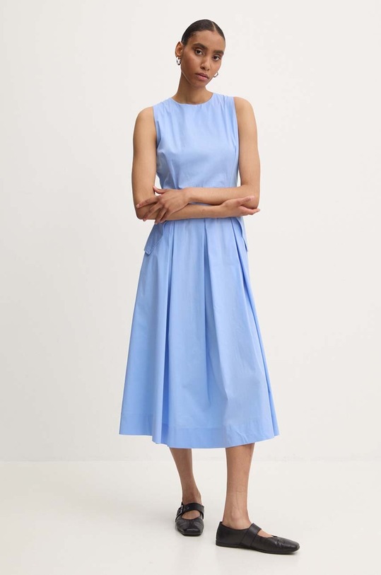 Answear Lab rochie maxi albastru 2756.iw