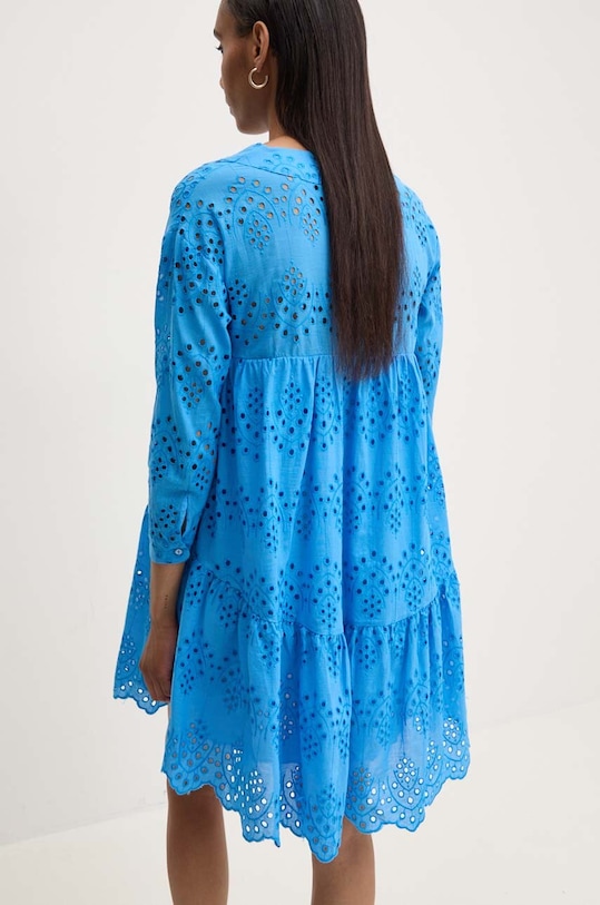 Odzież Answear Lab sukienka bawełniana SNG77.TMS niebieski