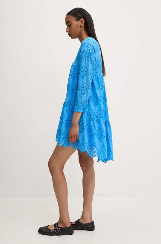 Answear Lab sukienka bawełniana SNG77.TMS niebieski