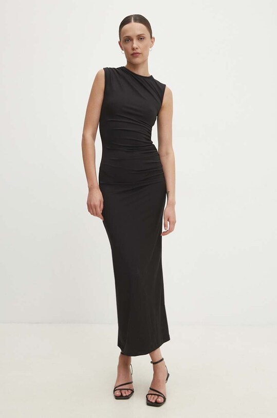 Answear Lab rochie maxi negru et.sng1.tms