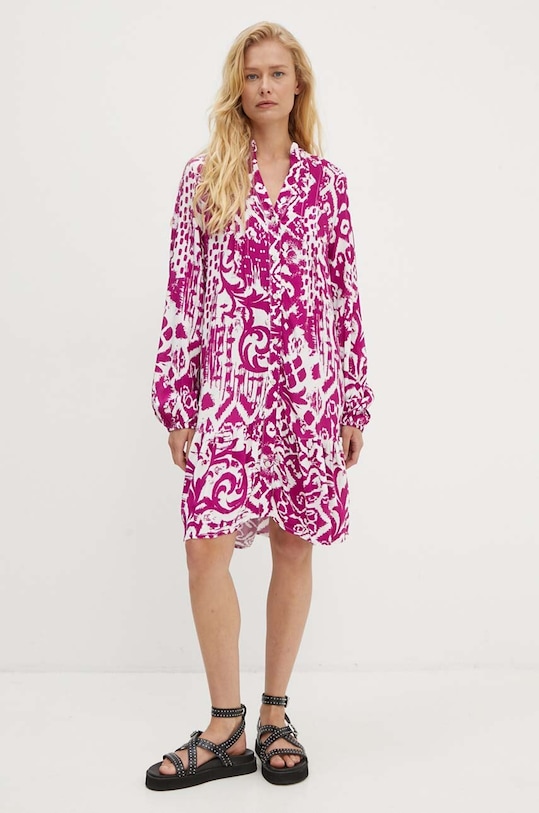 Šaty Answear.LAB FL.SNG.tms růžová WZ24