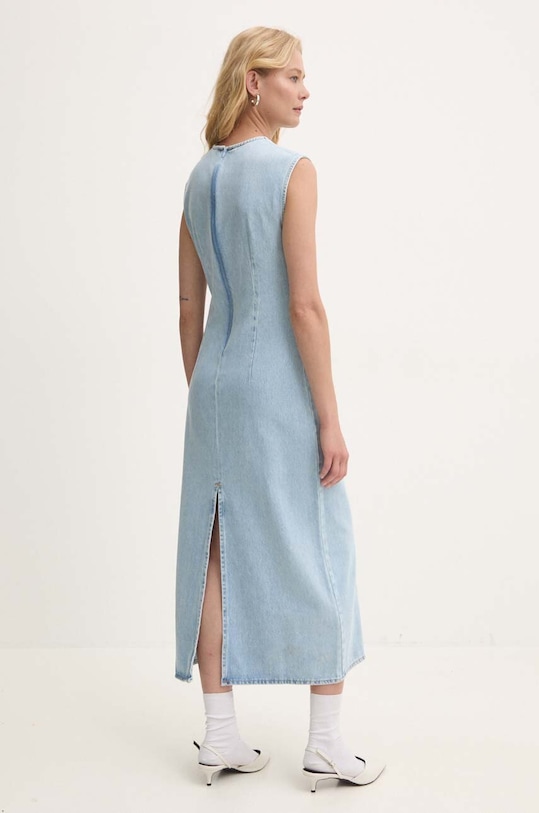 Îmbrăcăminte Answear Lab rochie din denim 90537.TMS albastru
