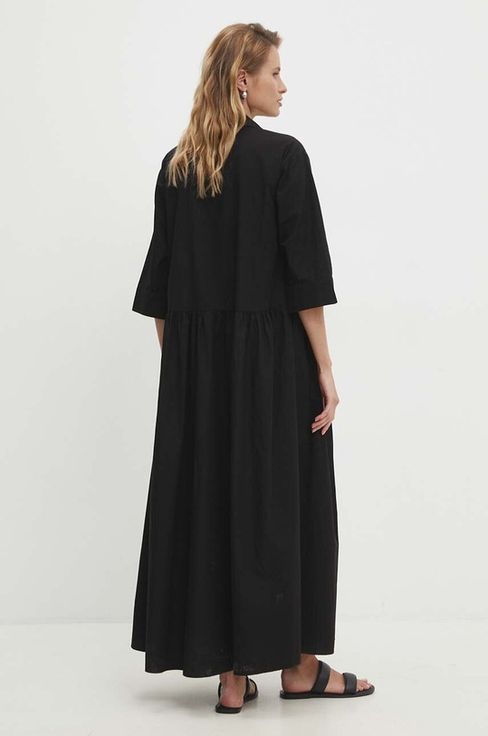 Îmbrăcăminte Answear Lab rochie din bumbac 1575.TMS negru