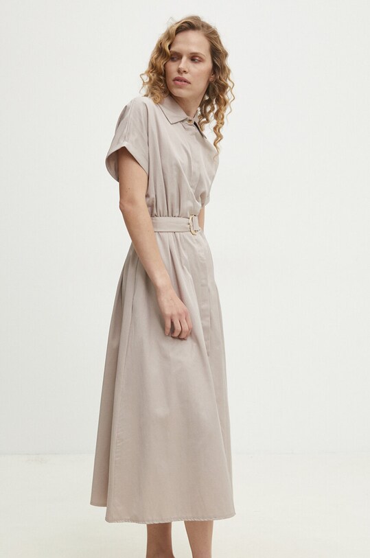 Answear Lab rochie bej 29679.th