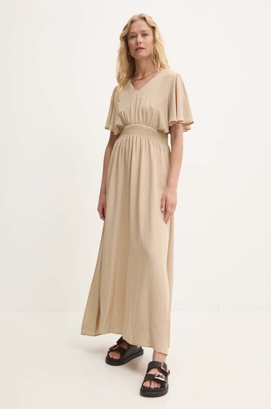 Answear Lab rochie hq3556.fjs bej WZ24