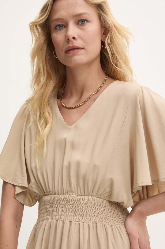 Answear Lab rochie bej hq3556.fjs