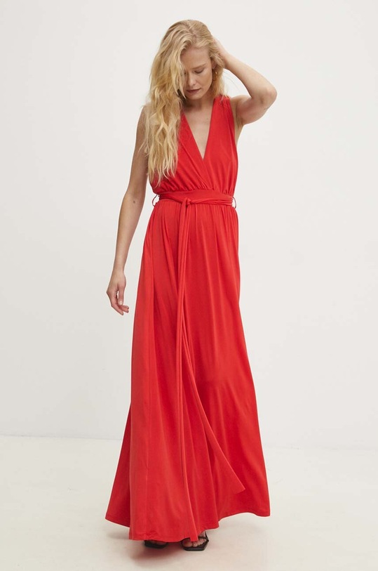 Haljina Answear.LAB pletivo crvena LD1288.hh