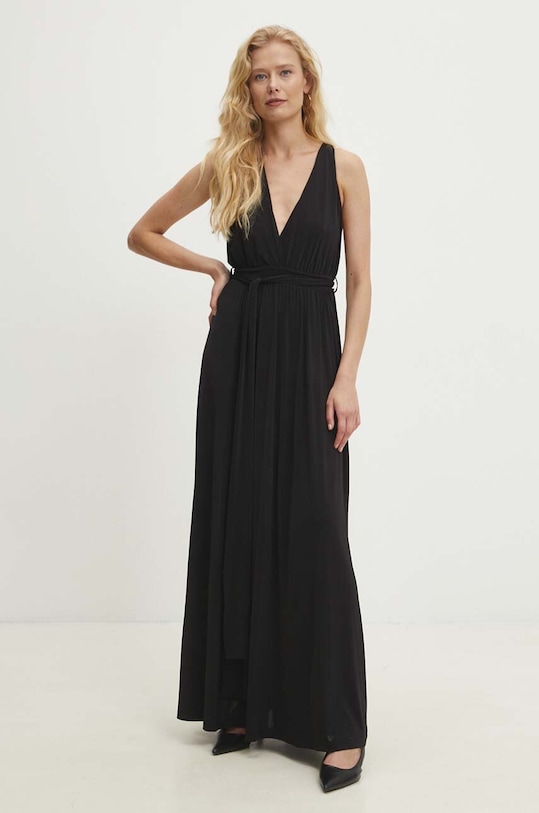 Answear Lab rochie LD1288.hh negru WZ24