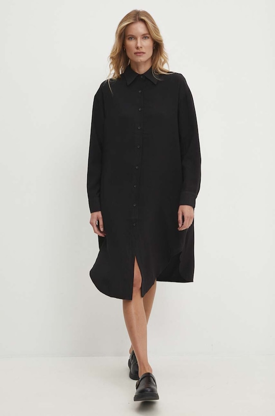 Answear Lab sukienka 94960.ijs czarny WZ24
