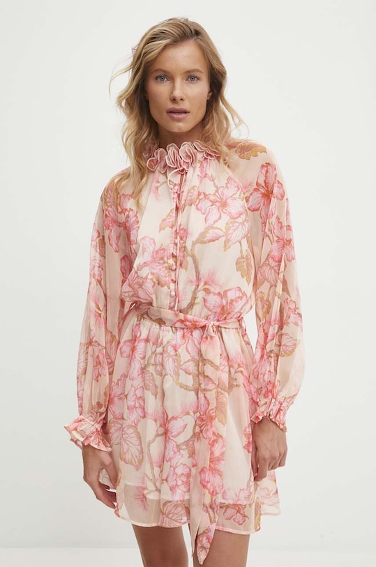 Answear Lab rochie mini bej 3077.ijs