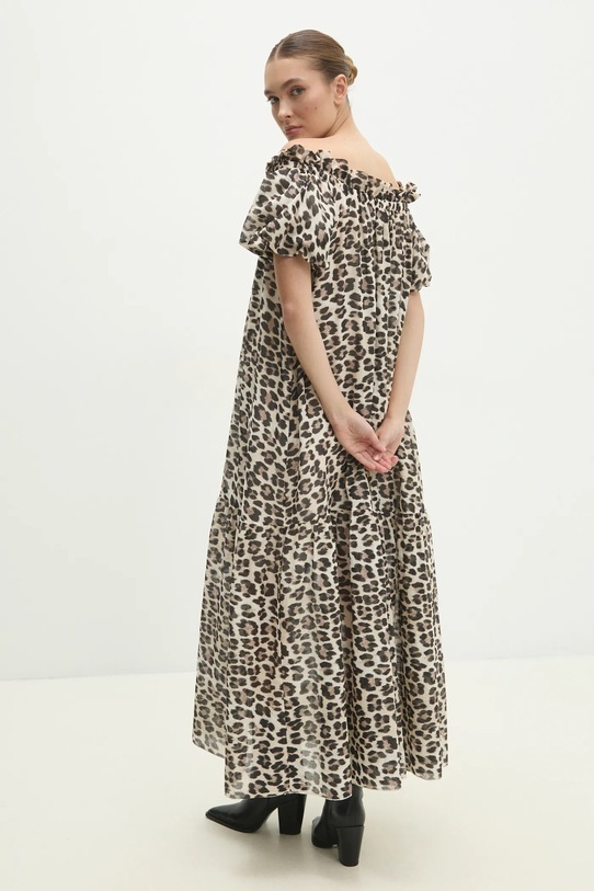 Дрехи Памучна рокля Answear.LAB 4721M21.hos бежов