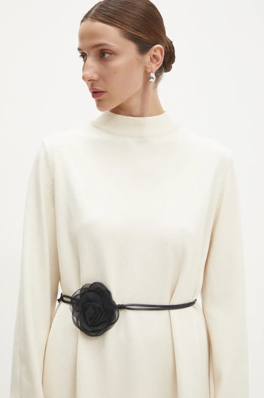 Answear.LAB sukienka beżowy 1019.HLK