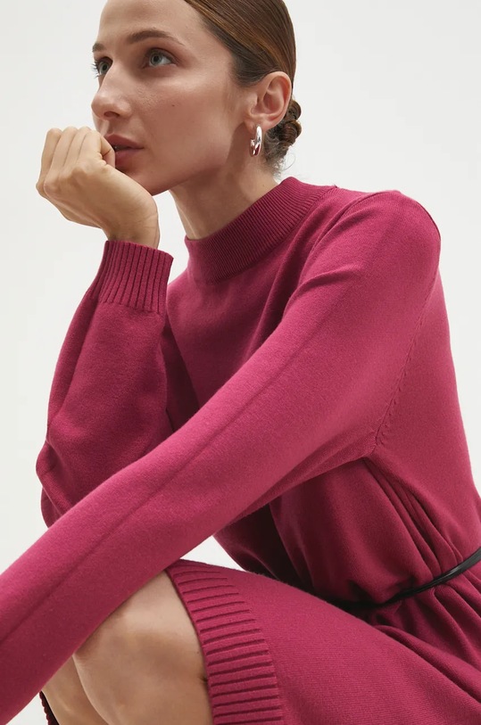 Answear.LAB sukienka fioletowy 1019.HLK