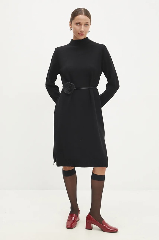 Answear Lab rochie 1019.HLK negru WZ24