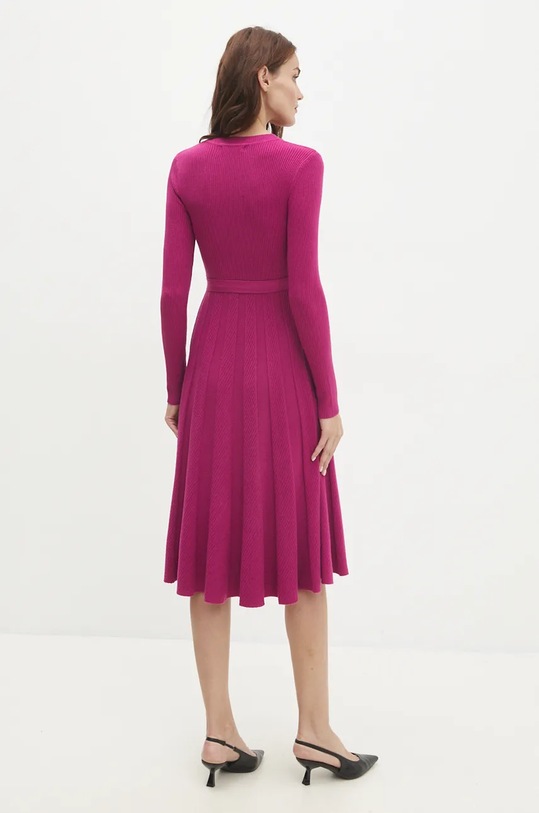 Odzież Answear Lab sukienka 5104.HLK fioletowy