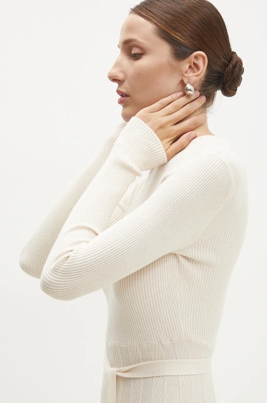 Šaty Answear.LAB 5104.HLK béžová